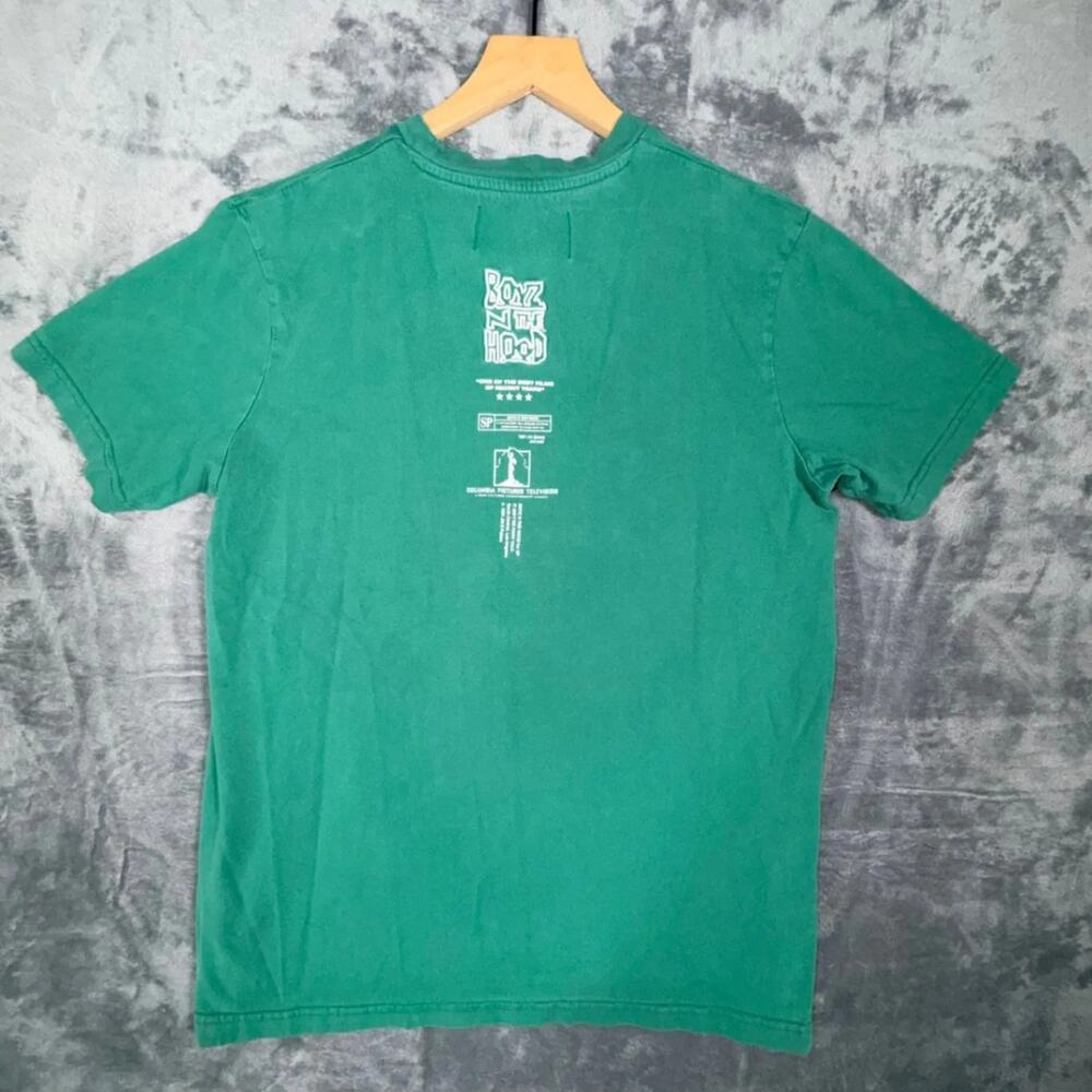 Boyz N The Hood Shoe Palace Men T-Shirt M Green Graphic Movie Increase The Peace - Picture 3 of 7
